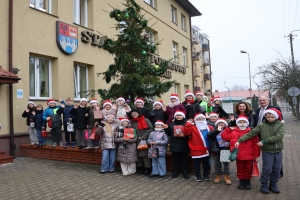 🎅 Mikołajkowa wizyta uczniów klasy 3c SP nr 1 w Starostwie Powiatowym w Gostyninie
