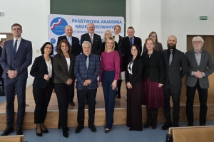 Spotkanie przedstawicieli Powiatu Gostynińskiego w PANS w Ciechanowie