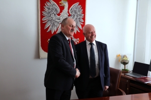 Wizyta gości z Altötting w Starostwie Powiatowym w Gostyninie