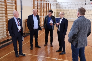 Goście z Niemiec odwiedzili gostynińskie szkoły średnie