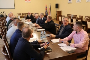 W Starostwie Powiatowym w Gostyninie miało miejsce posiedzenie Zarządu Oddziału Powiatowego ZOSP RP w Gostyninie 