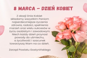 Życzenia z okazji Dnia Kobiet