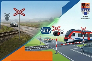 Informacja dotycząca planowanych prac związanych ze zmianą sposobu zabezpieczenia przejazdów kolejowo-drogowych